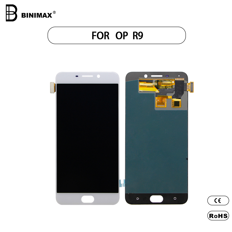 Οθόνη LCD κινητών τηλεφώνων Συναρμολόγηση οθόνης BINIMAX για κινητό τηλέφωνο op9 R9